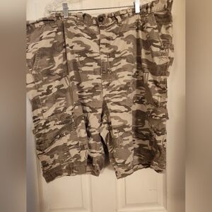 Men's Wrangler Camouflage Cargo Shorts